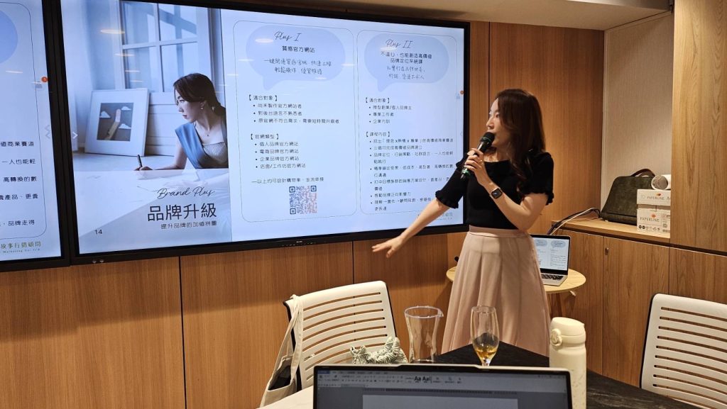 Viola 在品牌分享現場發表